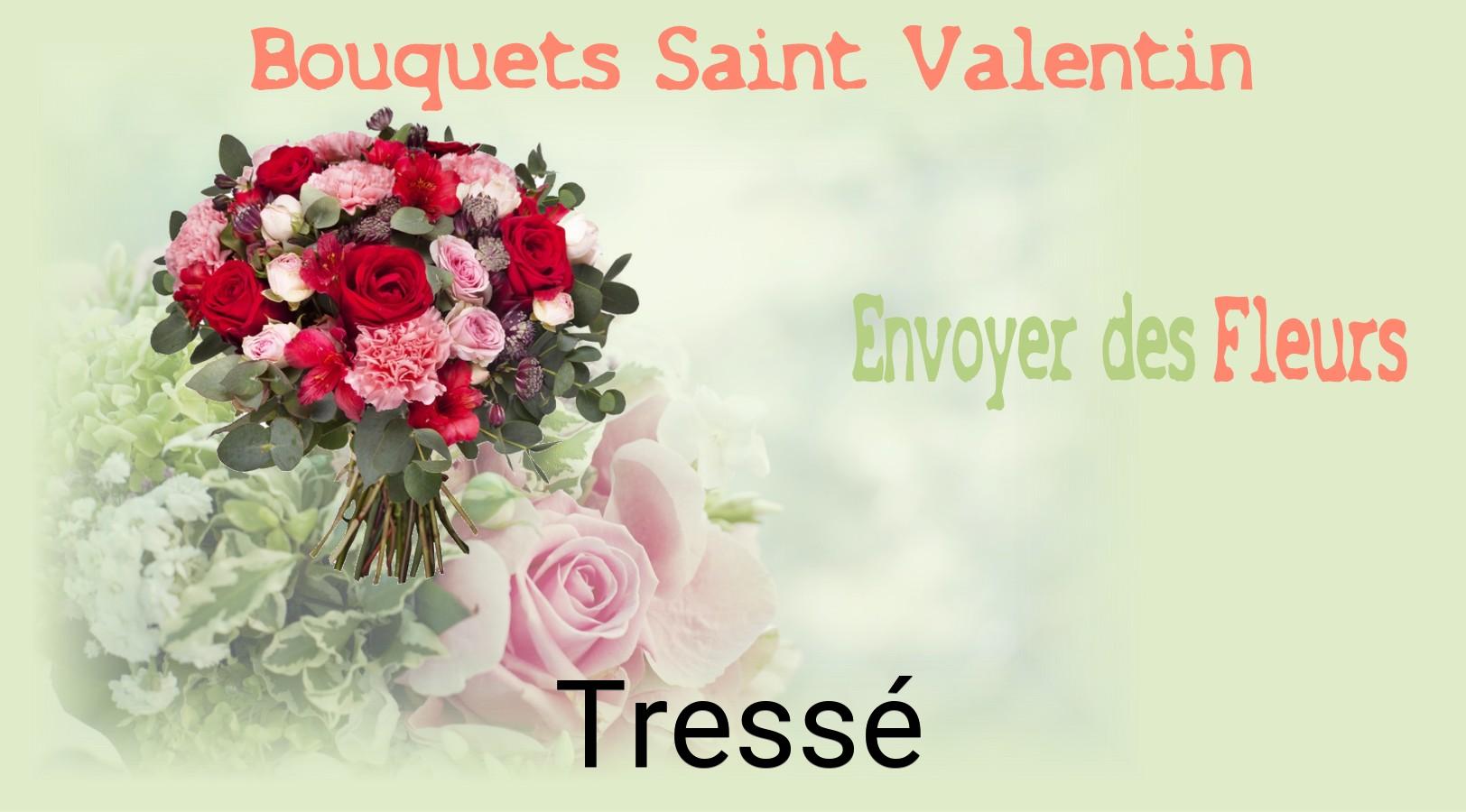 Roses de Saint-Valentin livrées à Tressé